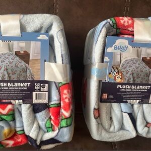 Bluey Plush Blanket - Colorful Design